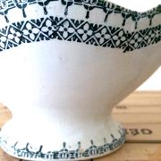 Gravy boat earthenware of Saint Amand iron earth