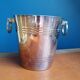 Champagne silver metal ear bucket stamped st médard 25