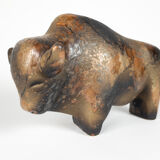 Ruscha Kurt Tschörner Vulcano ceramic bull, 1960