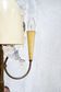 Floor lamp in brass and lacquered aluminum Italia Anni '50