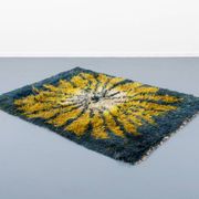 Tapis suédois moderne de Viola Grasten pour Nordiska Kompaniet, années 1960