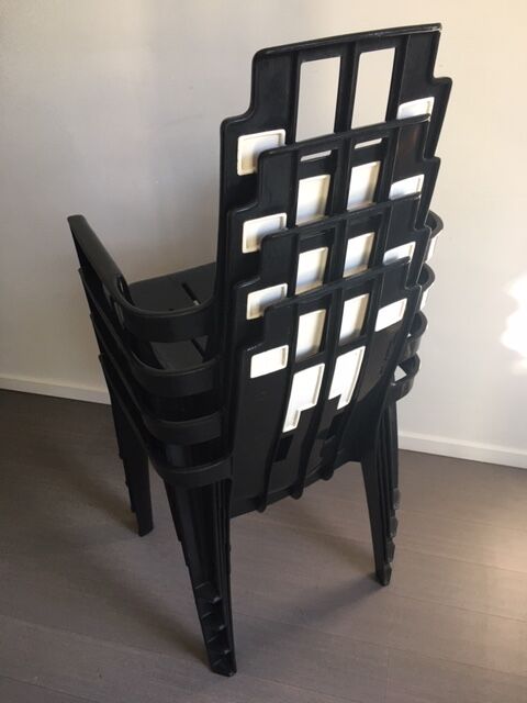 4 chaises 'Boston' de Pierre Paulin pour Henry Massonnet