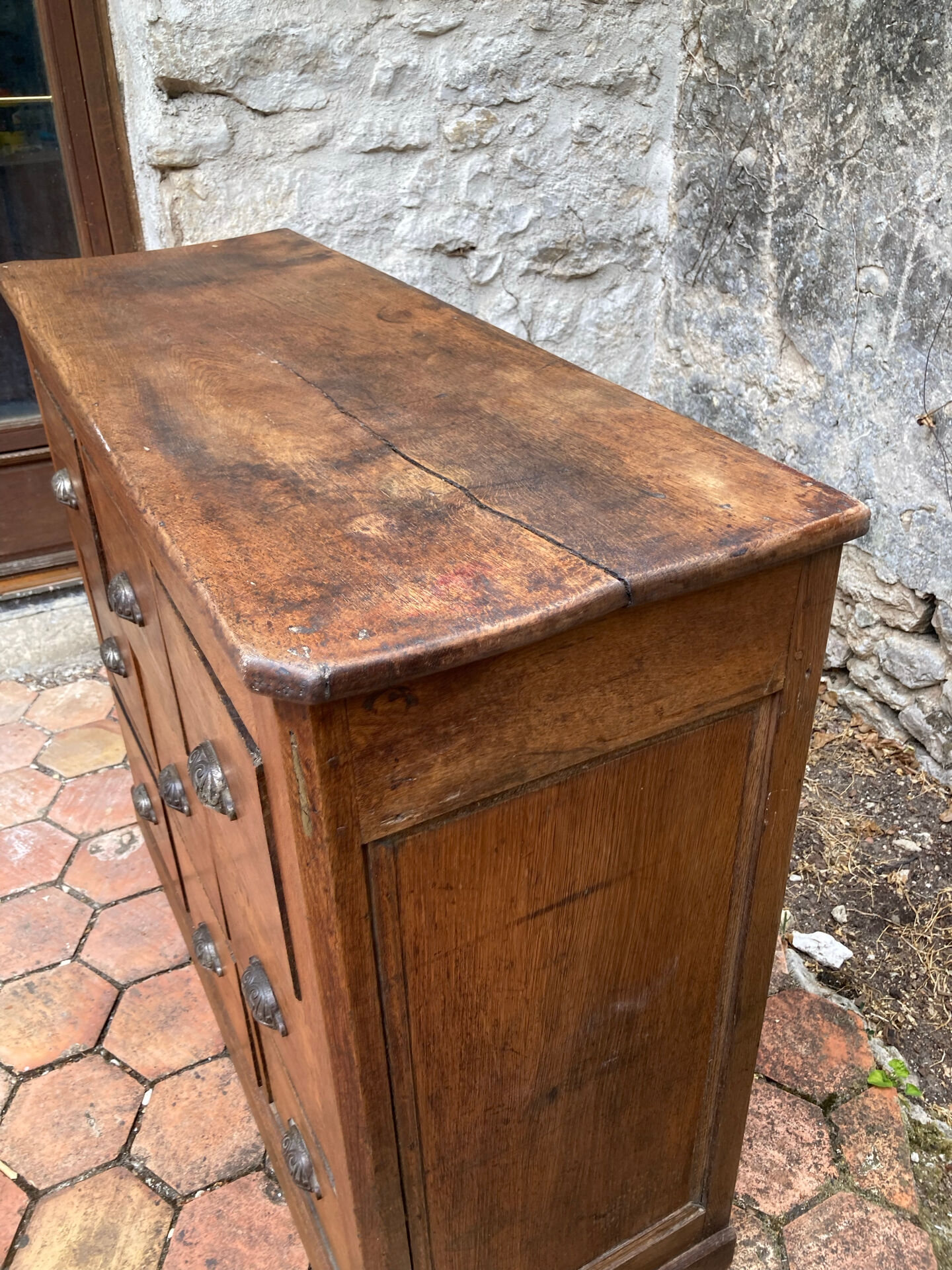 Meuble de métier ancien 9 tiroirs