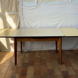 Formica kitchen table and wood