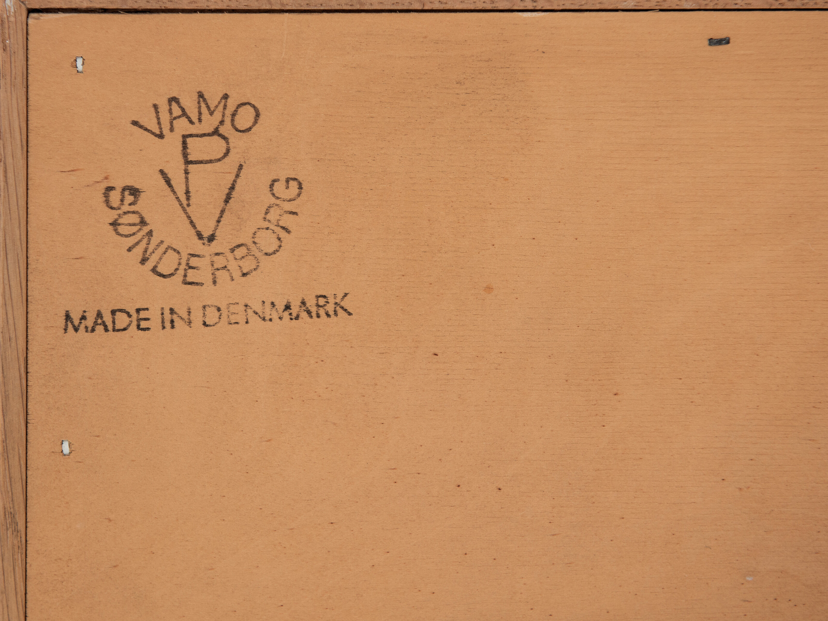 Midcentury Danish cabinet in oak by Kurt Østervig for Vamo 1960s