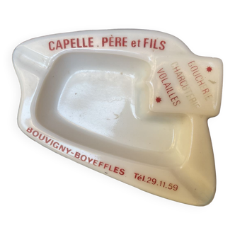 Ashtray advertising 70 capelle vintage