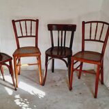 Lot 4 bistro chairs