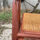 Pair of Italian folding chairs in vintage canning