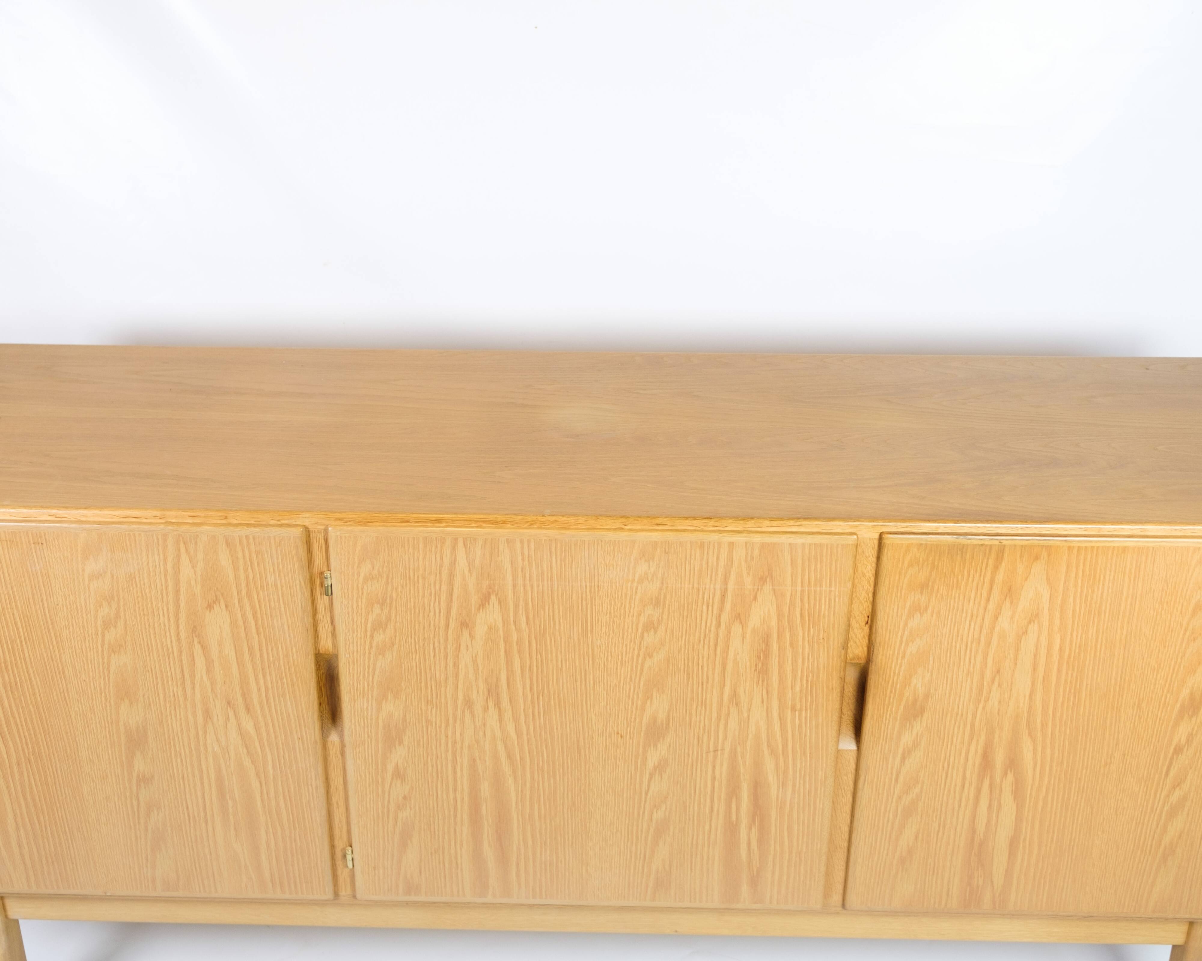Sideboard Made In Light Oak, Danish Design From 1960s