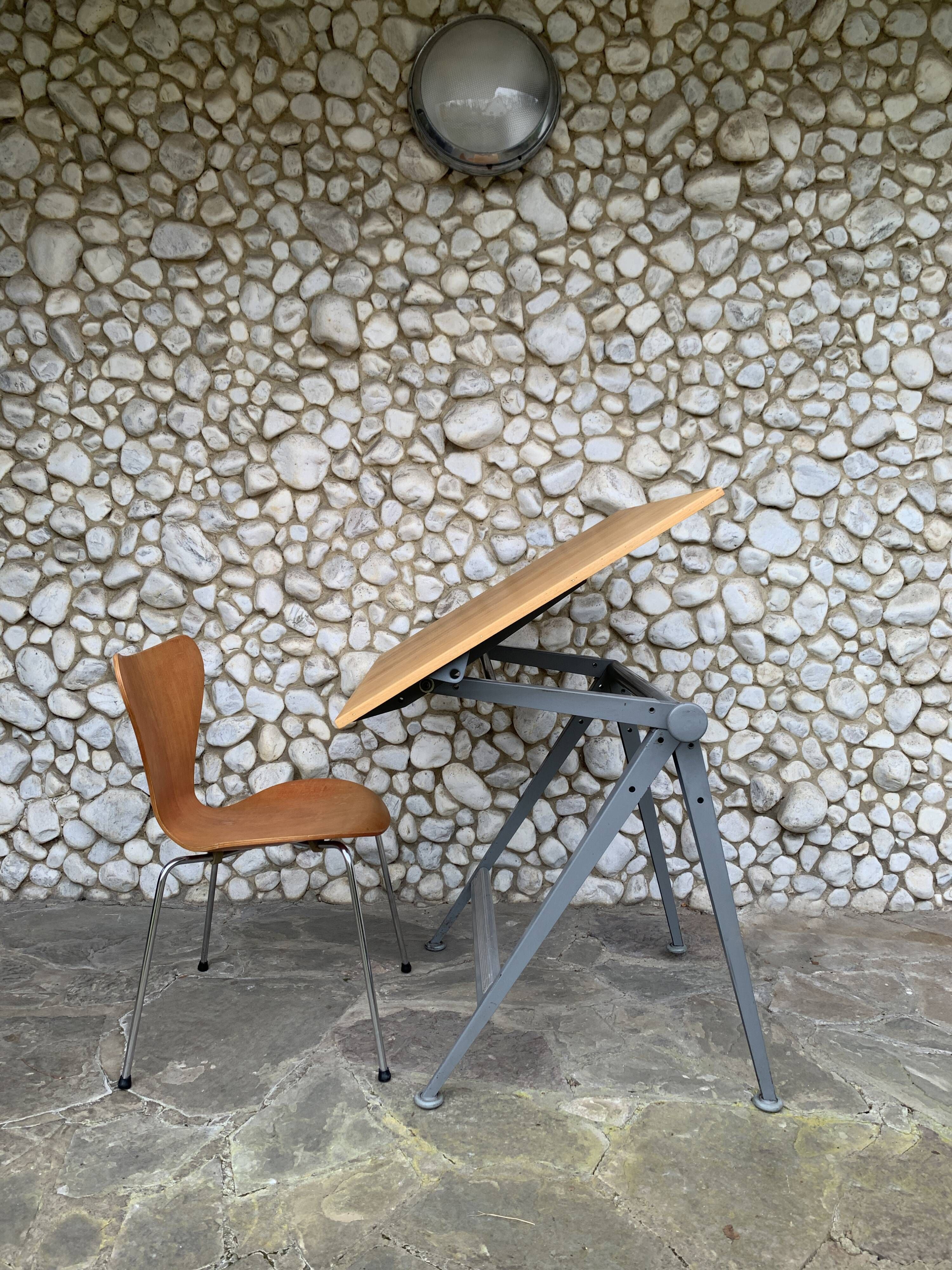Drawing table by Wim Rietveld & Friso Kramer for Ahrend de Cirkel, Holland