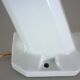 Antique wall light, porcelain and opaline glass, Art Deco period