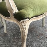 Pair of armchairs Louis XV style