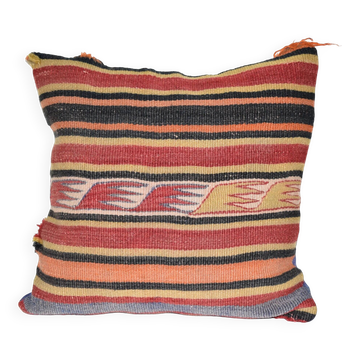 Vintage kilim cushion cover 41x41 cm