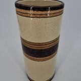 Ceramic scroll vase by Aldo Londi for Bitossi, Sahara model, Italy mid century
