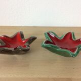 Pair of empty Elchinger pockets, ceramic starfish, 1950s