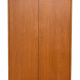 Vintage wardrobe with shelves from the 1960s.
