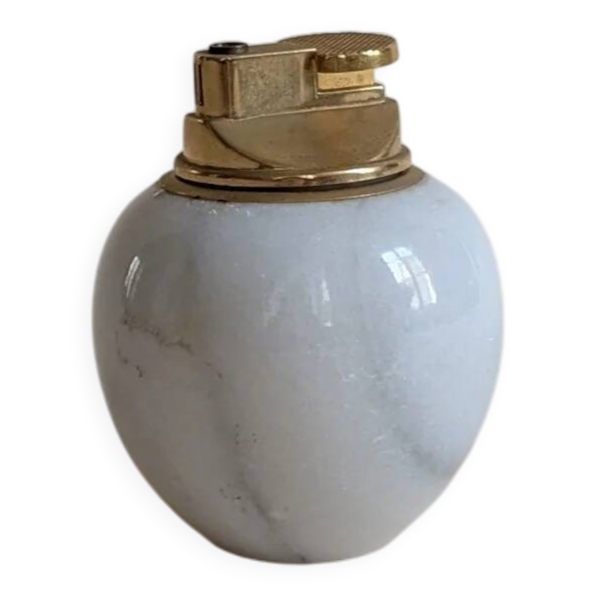 Table lighter in stone