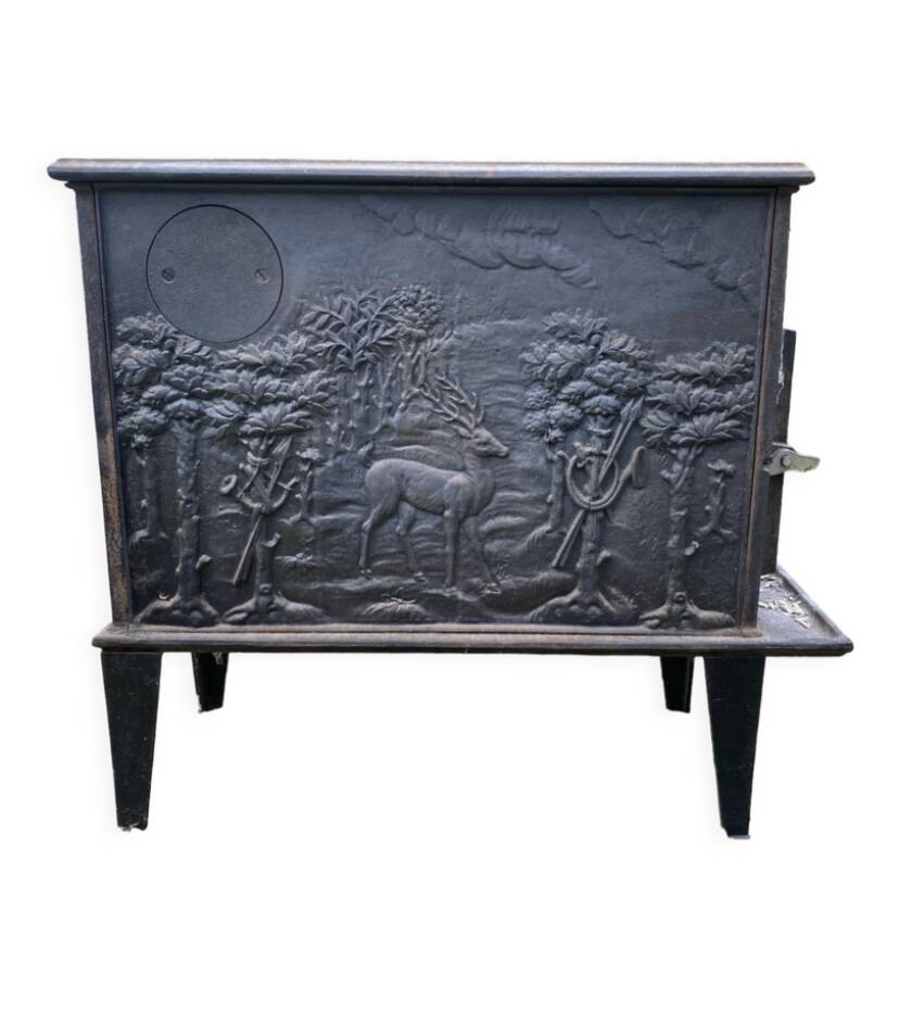 Antique cast iron stove