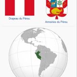 Backpack coffee in jute canvas 'Peru '.