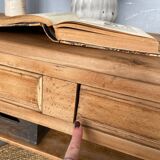 Old restored toilet cabinet