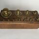 Brass weight box