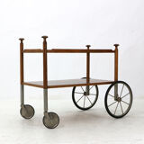 Wilhelm Renz bar cart, serving cart, 1960