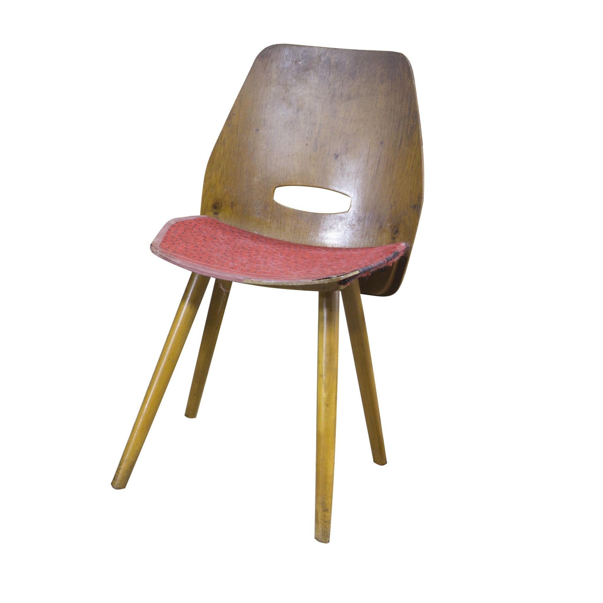 Set of four chairs by Frantisek Jirak for Tatra nabytok