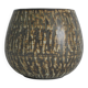 Vase en grès brun Birka Rubus de style mid-century modern par Gunnar Nylund, Rörstrand