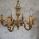 Lustre en bronze style Louis XV - 6 feux