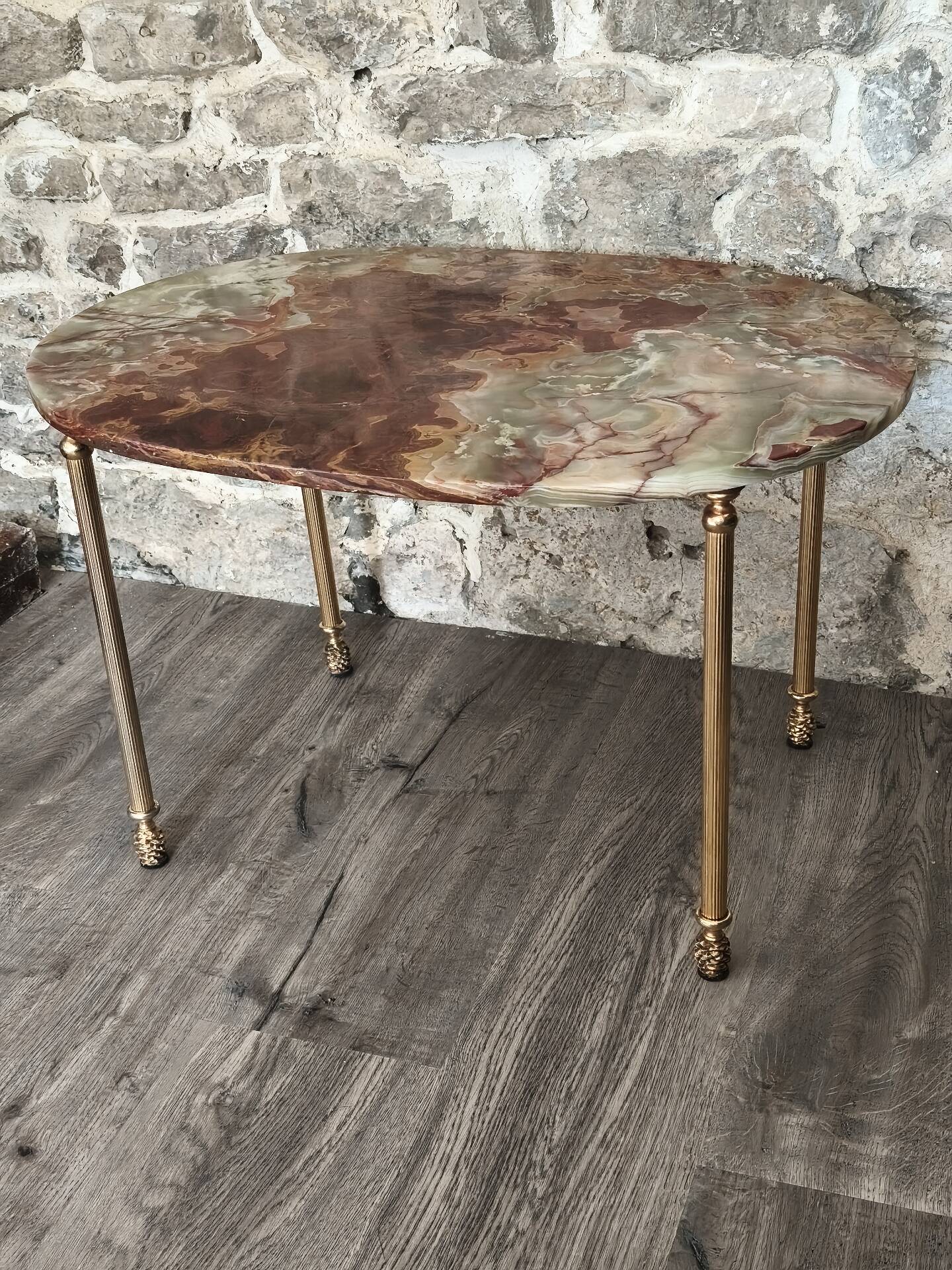 Marble coffee table