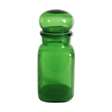 Green apothecary bottle