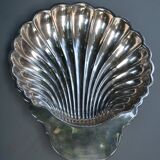 Silver-plated shell-shaped bowl/dish/vegetable dish