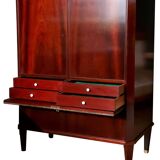 Danish Art Deco Chest of Drawers, Mahogany