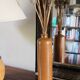 Large antique vintage stoneware liqueur bottle