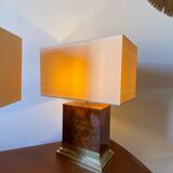 Pair of Jean-Claude Mahey lamps, 1975