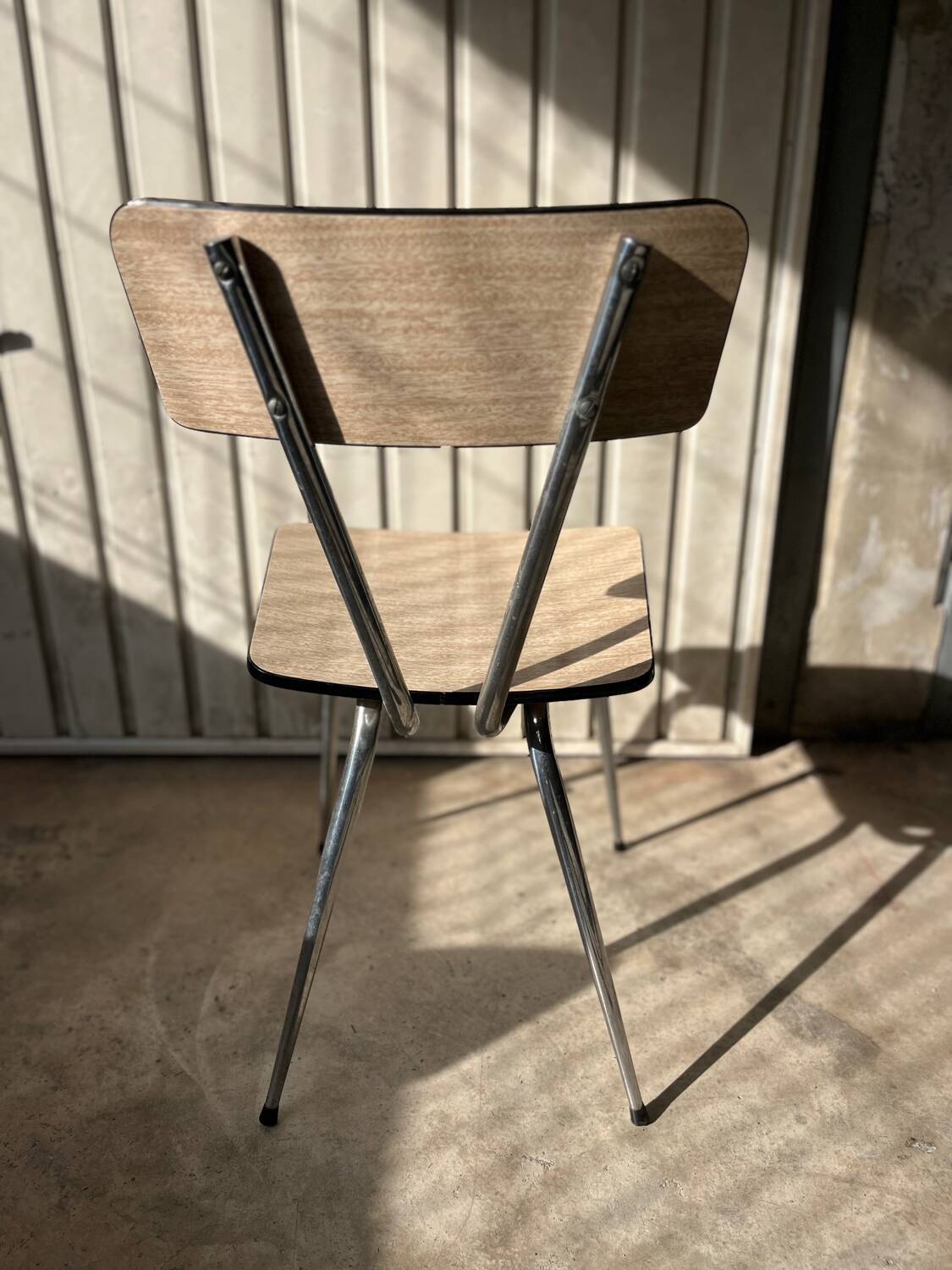 4 vintage Formica chairs