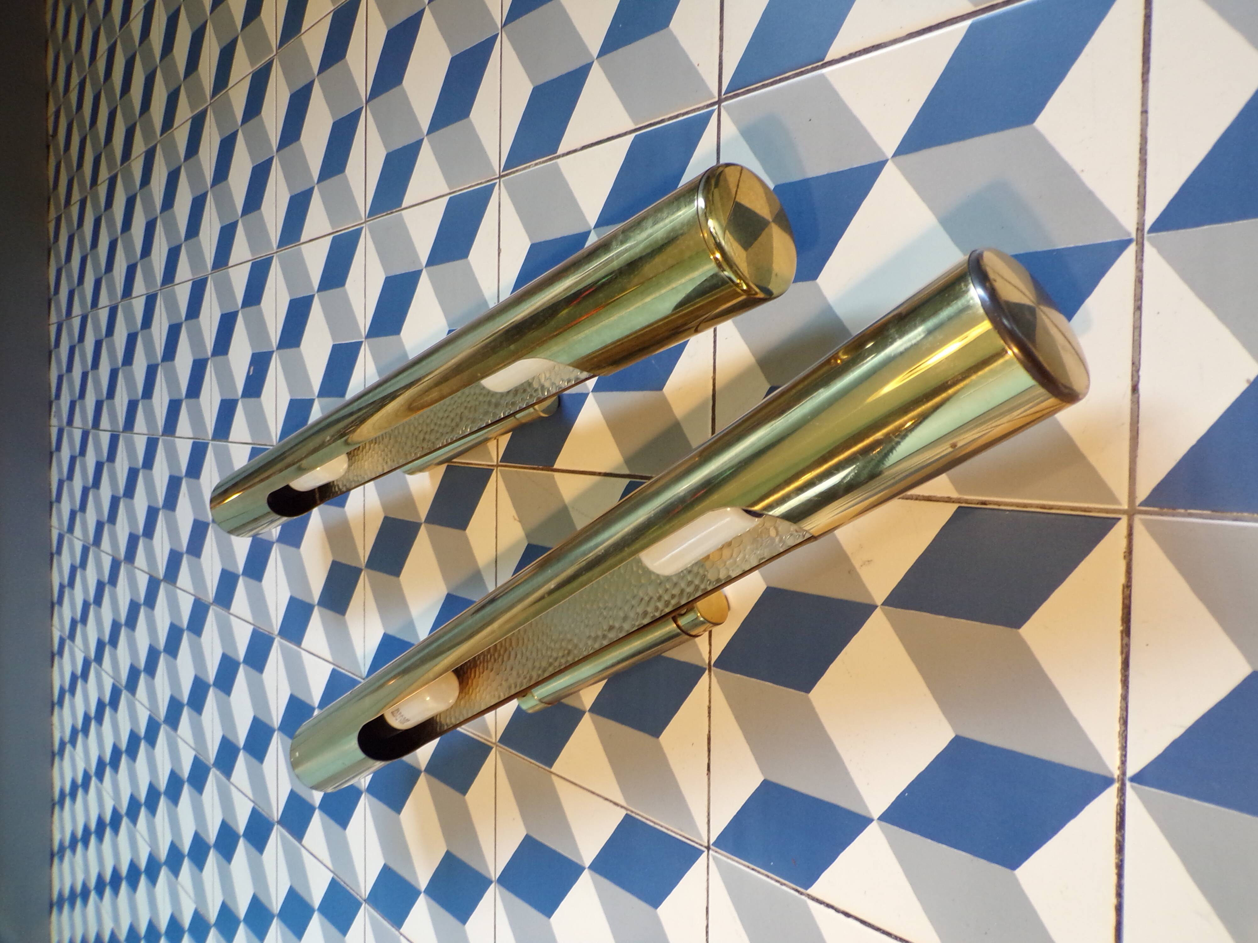 Pair of Egoluce 2-light wall lights