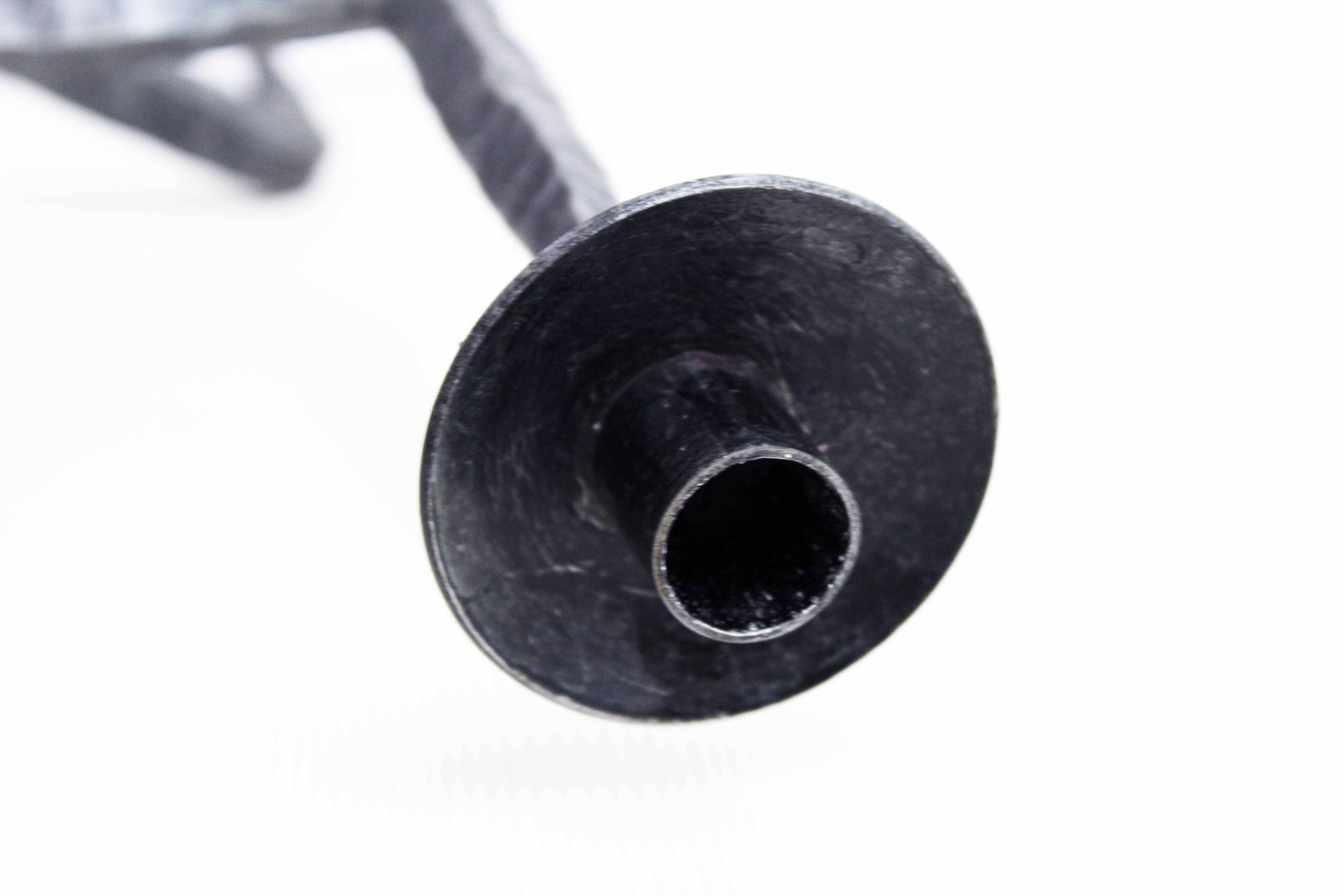 Brutalist cast iron candle holder 1950
