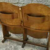 Former cinema seat 2 chairs