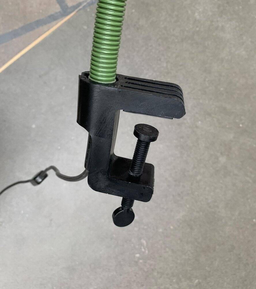 Vintage Italian Space Age Hebi table lamp by Isao Hosoe for Valenti Luce