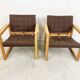Pair of Diana armchairs designed by Karin Mobring for Ikea, 1980s