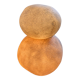 Lamp andré cazenave lamps pebbles pebble stone model "dora" circa 1970