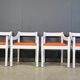 Ensemble de 4 fauteuils Carimate par Vico Magistretti, années 1960.
