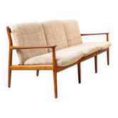 Vintage Teak Sofa by Svend Åge Eriksen for Glostrup, Denmark, 1960s