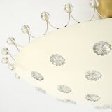 Beautiful large mid-century metal ceiling lamp by Emil Stejnar for Rupert N