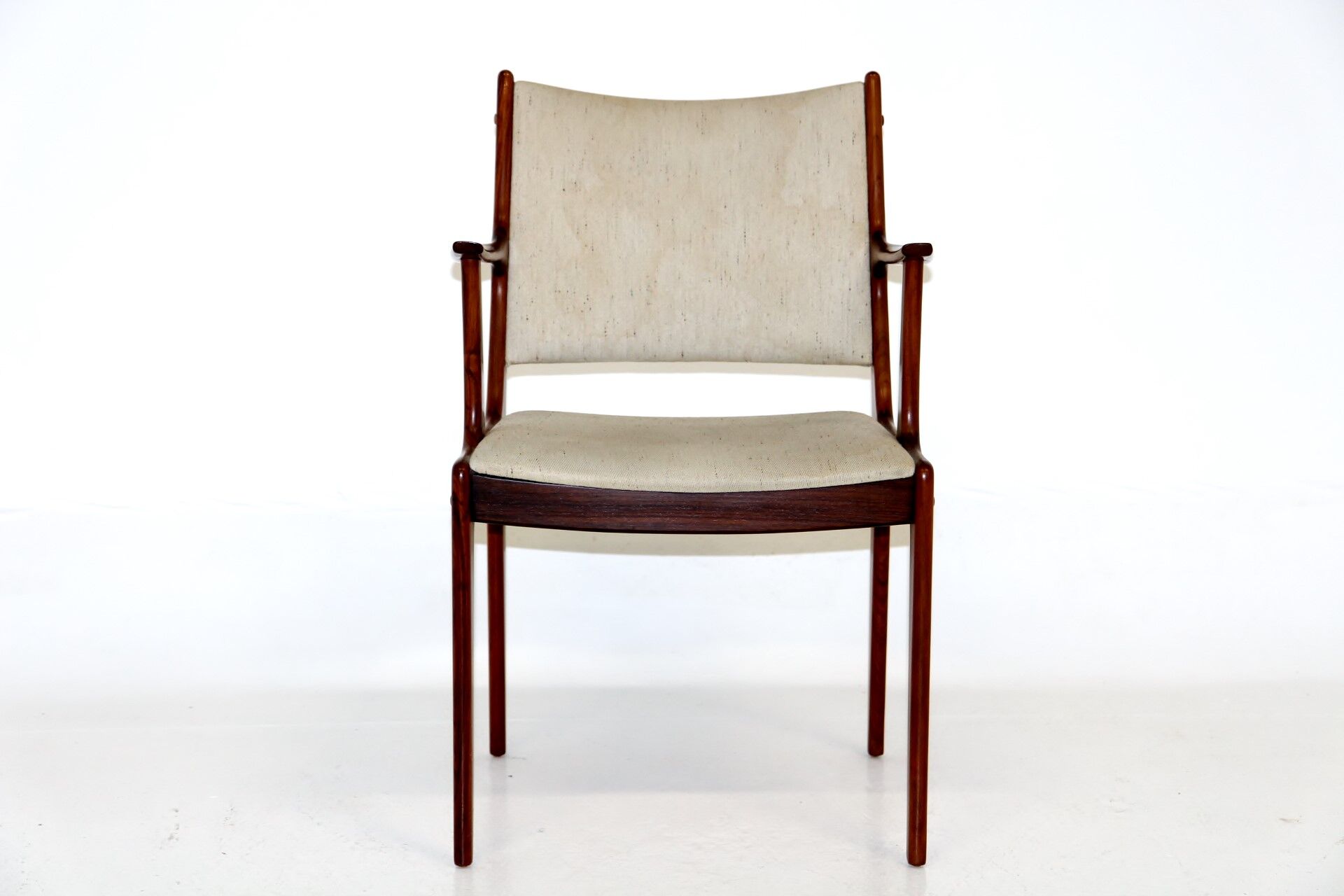 Rosewood armchair, Johannes Andersen, Uldum Møbelfabrik, Denmark, 1960