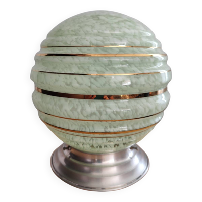 Luminaires boule opaline