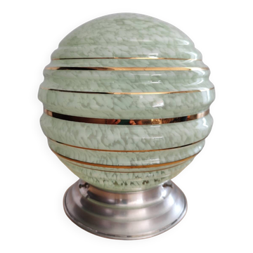 Opaline ball light fixtures