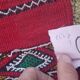 100% Handmade Berber Kilim Rug in Wool 151x231cm