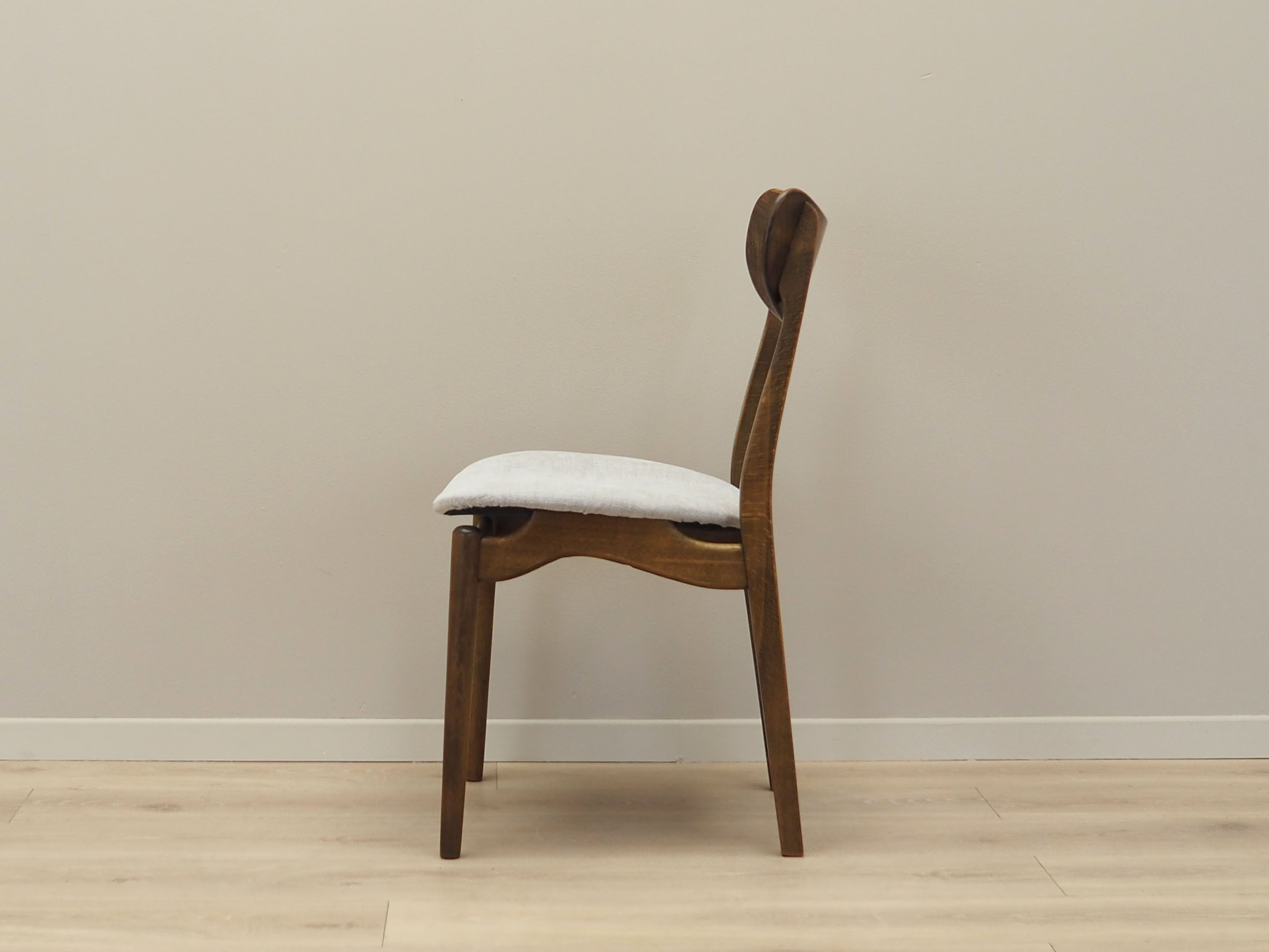 Set of six walnut chairs, Danish design, 60s, production: Denmark